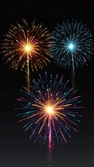 Fototapeta premium fireworks in the night sky