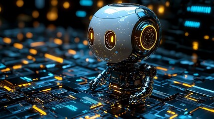 AI virtual assistants providing customer service solutions in a digital business center