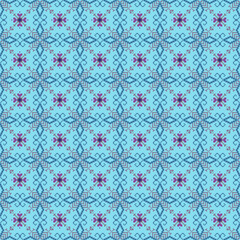 Beautiful seamless pattern design by geometric 