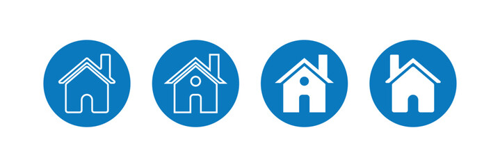 House Line Icon. Web home icon. Editable Stroke. Eps 10.