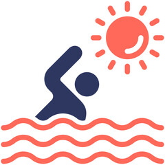 Swimming Icon