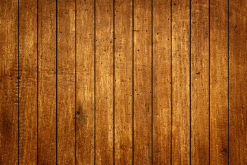 Obraz premium Brown wood texture, Old wooden background of wooden planks. Grunge surface