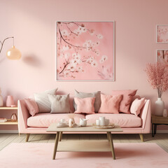 Modern living room interior