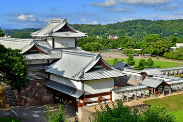 Kanazawa; Japan - august 22 2024 : castle