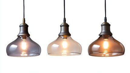 Modern Pendant Lights  Glass Shades  Home Decor  Interior Lighting