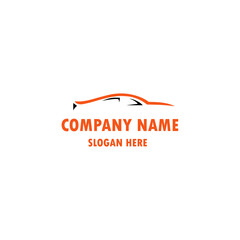 Automotive car logo template