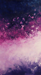 Fototapeta premium Abstract painting with a gradient of purple hues transitioning to lighter shades.