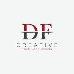 initial monogram logo with creative design.	