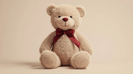 Obraz premium Valentine's Day, Love, Teddy bear and hearts 