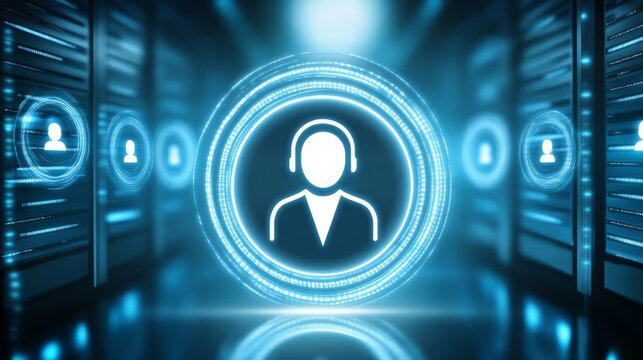 Global Network Support  Customer Service  Tech Support Icon