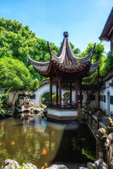 Fototapeta premium Kezhi Garden, Zhujiajiao, Shanghai, China