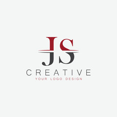 initial monogram letter  logo with creative design.