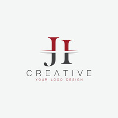 initial monogram letter  logo with creative design.