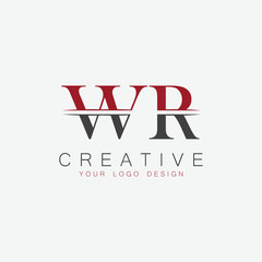 initial monogram letter  logo with creative design.