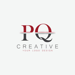 initial monogram letter  logo with creative design.