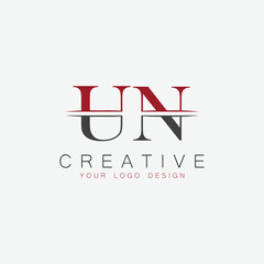 initial monogram letter  logo with creative design.