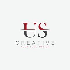 initial monogram letter  logo with creative design.