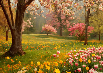 photo of springtime awakening, wake up, winter to spring