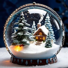 christmas decoration on the roof