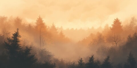 Obraz premium sunrise in the mountains