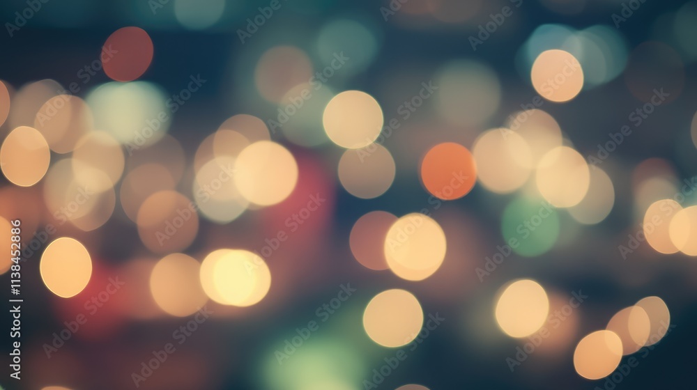 Aufkleber soft bokeh lights background creating a calming atmosphere in a hospital setting ideal for healthcar