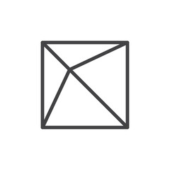 Kaya climbing icon Logo symbol outline set