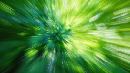 vibrant blurred abstract green background conveying motion and freshness ideal for nature or wellness themes