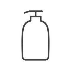 Handwash icon Logo symbol outline set