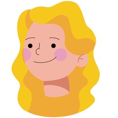 Male and Female Avatar Flat Illustration