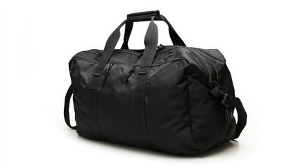 Fototapeta premium black bag isolated on white