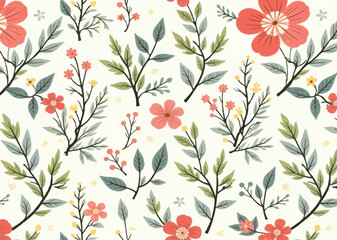 seamless floral pattern