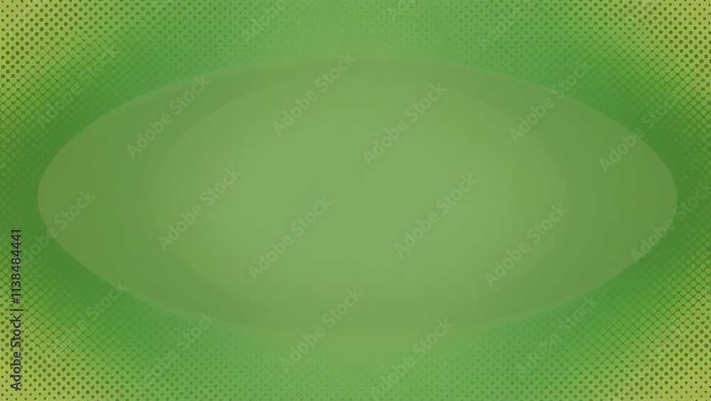Poster abstract halftone green gradient background. generative ai.