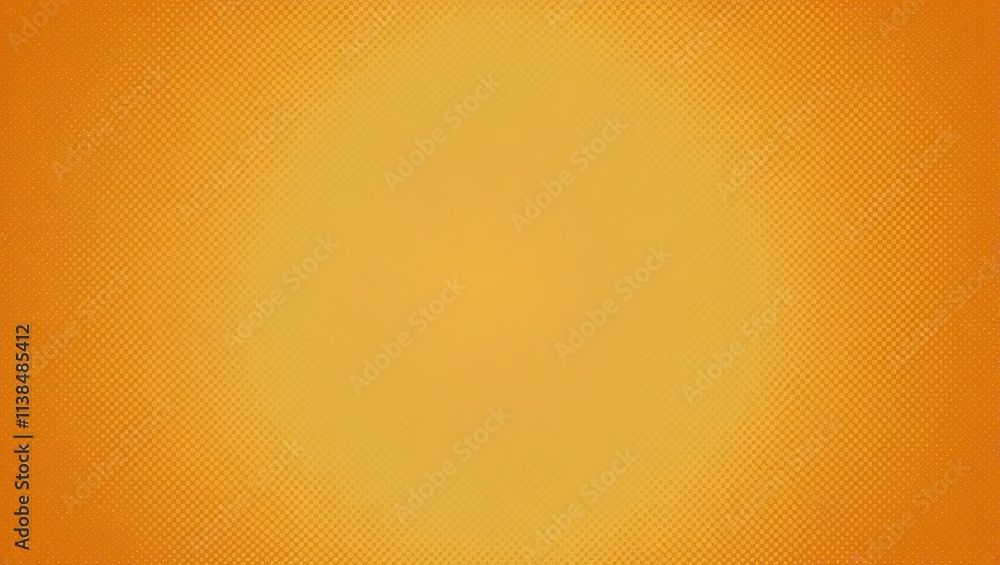 Poster abstract halftone orange gradient background. generative ai.