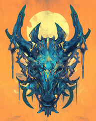 Zebra symmetry layout illustration