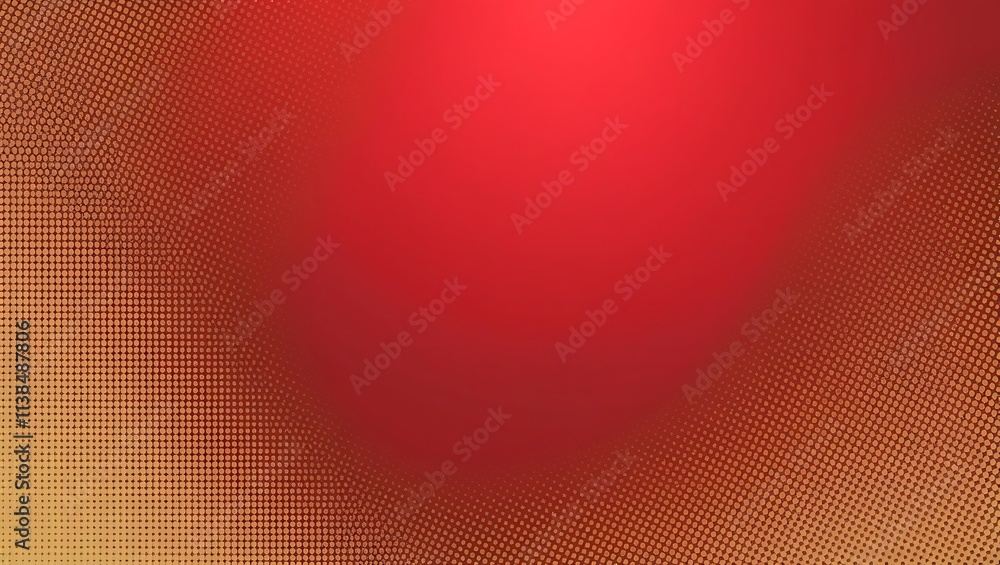 Poster abstract halftone red gradient background. generative ai.