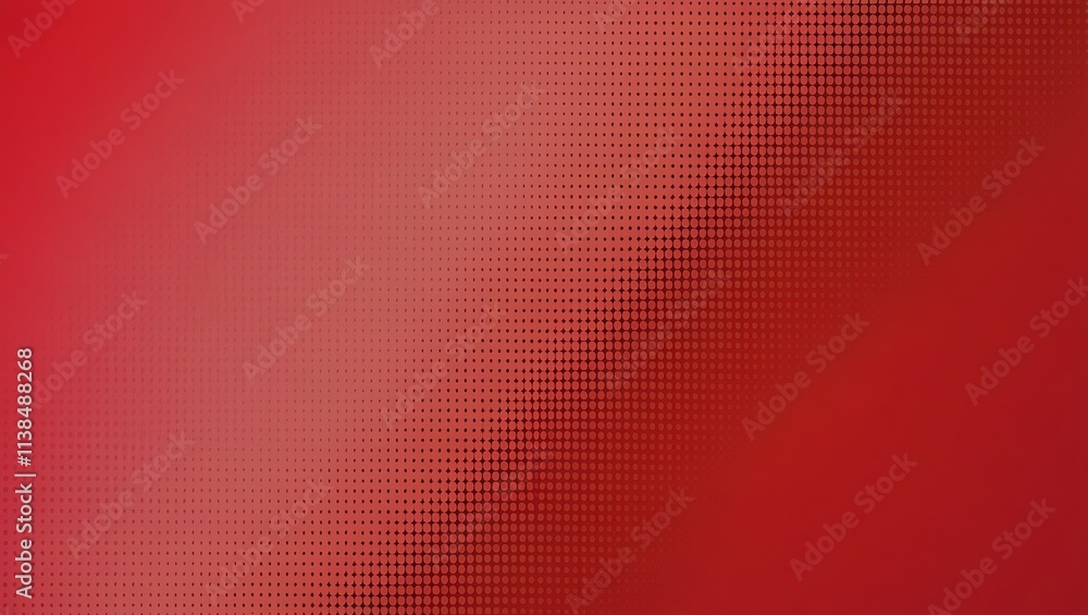 Poster abstract halftone red gradient background. generative ai.