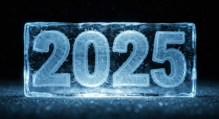 HD 2025 Frozen and Glowing in Frosty Blue with an Icy Texture