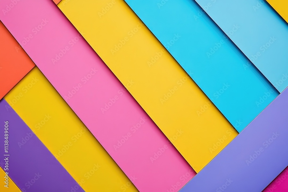 Poster a colorful wallpaper featuring a diagonal pattern