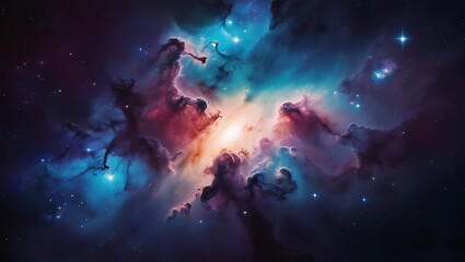 Stars, space and night sky