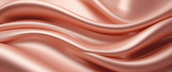 Rose Gold Metallic Background with Blush Pink and Coppery-Orange Tones