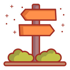 Camping and Hiking Icons Set