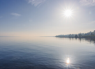 Sur le lac, sous le soleil