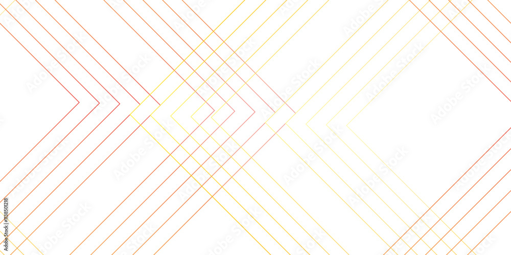 Poster Abstract modern minimalistic golden and red geometric line with layered geometric triangle shapes. Concept for dynamic websites, striking posters, and business. Square triangle with lines background