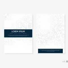 Creative A4 Abstract Cover Background Template.