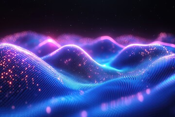 A realistic illustration of a blue ocean wave, perfect for travel or nature-themed projects