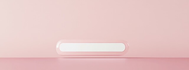search bar on pink background
