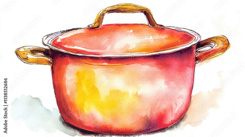 Poster a still life image of a pot placed on a table