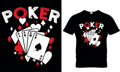 poker t shirt design
