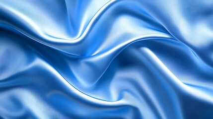 Obraz premium 23. A textured blue background resembling fabric with soft highlights
