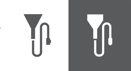Beer bong icon set design. vector illustration